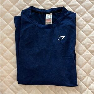 Gymshark Vital Long Sleeve T-Shirt - Blue